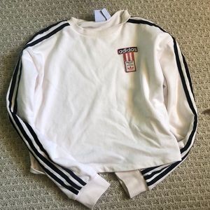 Adidas vintage crop